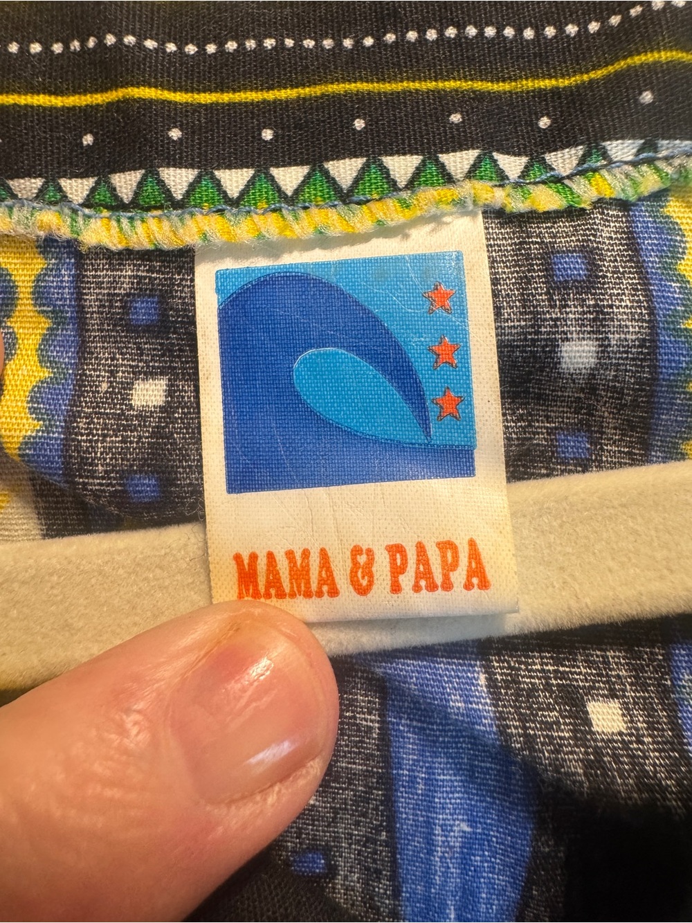 Mama & Papa Traditional African Dashiki Tunic Top OSFM - Picture 8 of 8